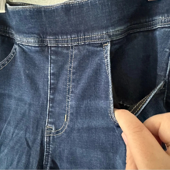 Torrid Mid Rise Lean Jean Pull On Super Soft Cozycore 1S 1X Casual Y2K - Picture 4 of 11